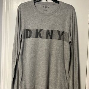 DKNY Heather Gray Crew Neck Tee Men’s Small
